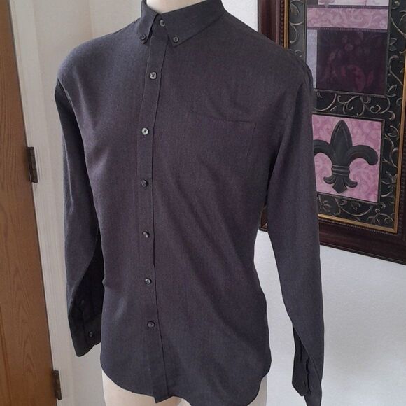 Van Heusen Flex Cotton blend button up Shirt - Picture 5 of 12